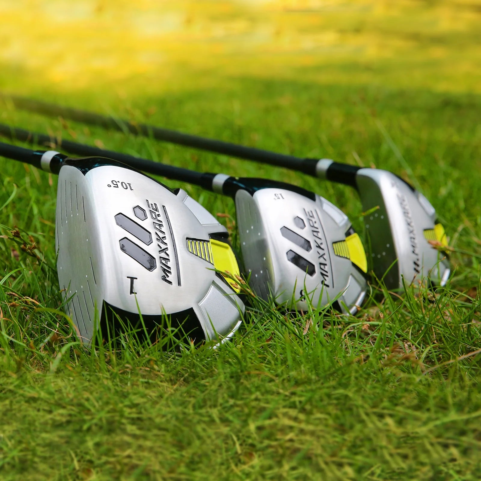 Complete Golf Clubs Set Golf Men'S Regular 9-Piece Complete Set - Right Hand,Yellow